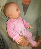 Grote babypop 53cm past babykleding baby levensecht softbody, Nieuw, Ophalen of Verzenden, X, X