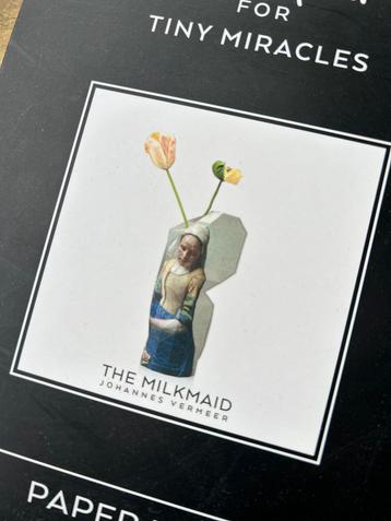 Papieren cover Melkmeisje beschikbaar voor biedingen