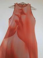 Adventure Awaits: Zara Sleeveless Kissing Print Dress Large, Zara, Maat 42/44 (L), Nieuw, Oranje
