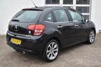 Citroën C3 VTi 120 Exclusive | Leder | Navi | Airco | Zenit, Auto's, Euro 5, Gebruikt, Zwart, 4 cilinders