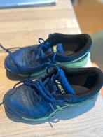 Asics hockeyschoenen maat 35 blauw, Sport en Fitness, Hockey, Ophalen of Verzenden, Gebruikt, Schoenen