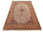 Handmade Persian wool Bidjar carpet medallion 195x286cm, Persian Perzisch vintage oosters hype, Crème, 150 tot 200 cm, 200 cm of meer