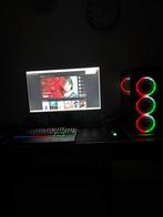 Nette gaming setup (zie laatse fotos voor specs), Spelcomputers en Games, Ophalen, Zo goed als nieuw