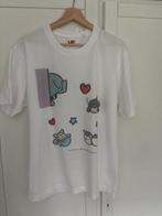 Pokémon uniqlo t-shirt maat L Ditto, Uniqlo, Maat 48/50 (M), Wit, Nieuw
