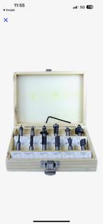 KWB - Bovenfrees Set - 8mm - 12-delig, Doe-het-zelf en Verbouw, Gereedschap | Freesmachines, Ophalen of Verzenden, Zo goed als nieuw