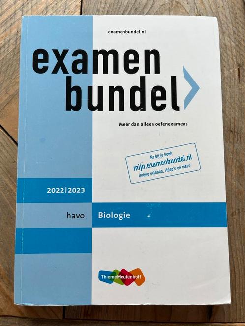 Examenbundel Biologie HAVO 2022/2023, Boeken, Schoolboeken, Zo goed als nieuw, Biologie, HAVO, Ophalen of Verzenden