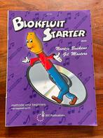 Blokfluit starter, Muziek en Instrumenten, Bladmuziek, Klassiek, Les of Cursus, Ophalen of Verzenden, Zo goed als nieuw