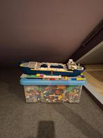 Lego in opberg kist., Ophalen, Gebruikt