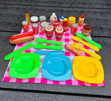 Kinder servies - Speelgoed - Miniatuur boodschappen beschikbaar voor biedingen