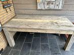 Steigerhouten tuintafel 190x100x76, Tuin en Terras, Tuintafels, Gebruikt, Rechthoekig, Hout, Ophalen