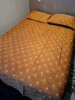 Kayori Dekbedovertrek 240x220 Terra/Goud, Gebruikt, Bruin, Dekbedovertrek, Tweepersoons