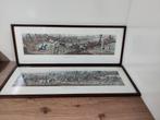 Twee ingelijste prenten van jachttaferelen, Antiek en Kunst, Kunst | Etsen en Gravures, Ophalen of Verzenden