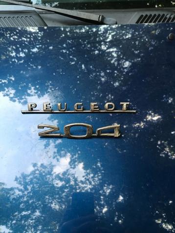 Embleem Peugeot 204 beschikbaar voor biedingen