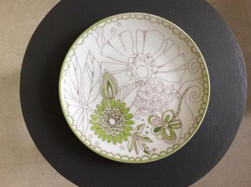 Jet Zinnia Green ontbijtborden beschikbaar voor biedingen