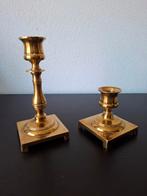 koperen Kandelaars made in England, Ophalen of Verzenden, Koper of Brons