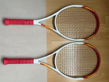 Wilson 6.1 rackets x2 plus tas beschikbaar voor biedingen
