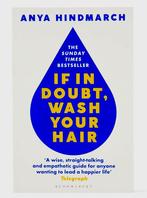 If in doubt, wash your hair  -  Anya Hindmarch, Ophalen of Verzenden, Zo goed als nieuw, Sociale psychologie, Anya Hindmarch