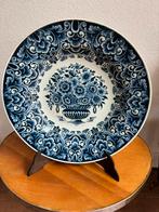 Delfts Blauw wandbord ‘Oud Delft’ 36 cm, Antiek en Kunst, Antiek | Wandborden en Tegels, Ophalen of Verzenden