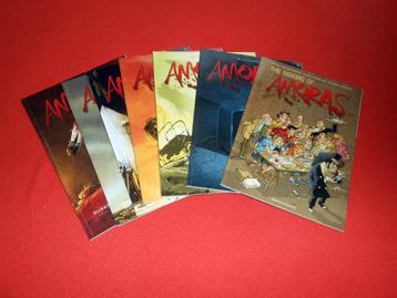 Amoras 1 t/m 6 + The making of (complete reeks, softcover) beschikbaar voor biedingen