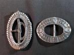 Twee gespen antiek zilver Staphorst 1850. 2119, Ophalen of Verzenden, Zilver