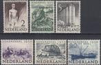 Nederland - 1950 - Zomerzegels- NVPH-550 t/m NVPH-555 - P, Postzegels en Munten, Postzegels | Nederland, Verzenden, Na 1940, Postfris