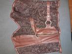 Super mooi Steampunk corset ( mt 46/48), Kleding | Dames, Overige typen, Zwart, Maat 46/48 (XL) of groter, Ophalen of Verzenden