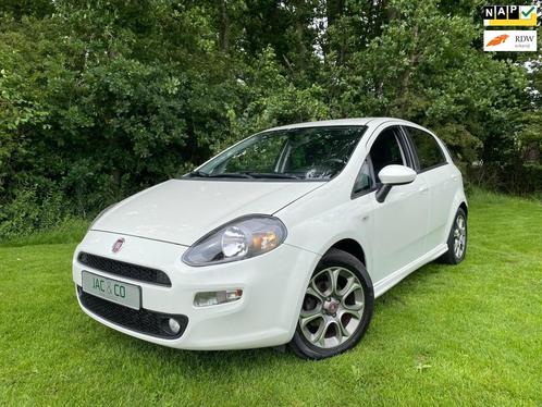 Fiat Punto Evo 86-PK TwinAir Lounge Navigatie - Airco - Trek, Auto's, Fiat, Bedrijf, Te koop, Punto EVO, ABS, Achteruitrijcamera