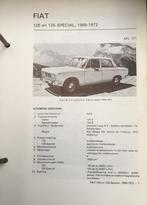 Fiat 125 1969-72. Olyslagers autotechnisch handboek 104 blz., Ophalen of Verzenden