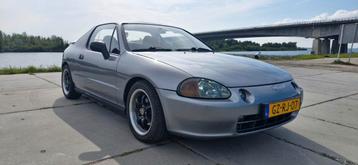 Honda CRX DEL SOL 1.6 Coupe ESI AUT 1993 Cabriolet Grijs beschikbaar voor biedingen