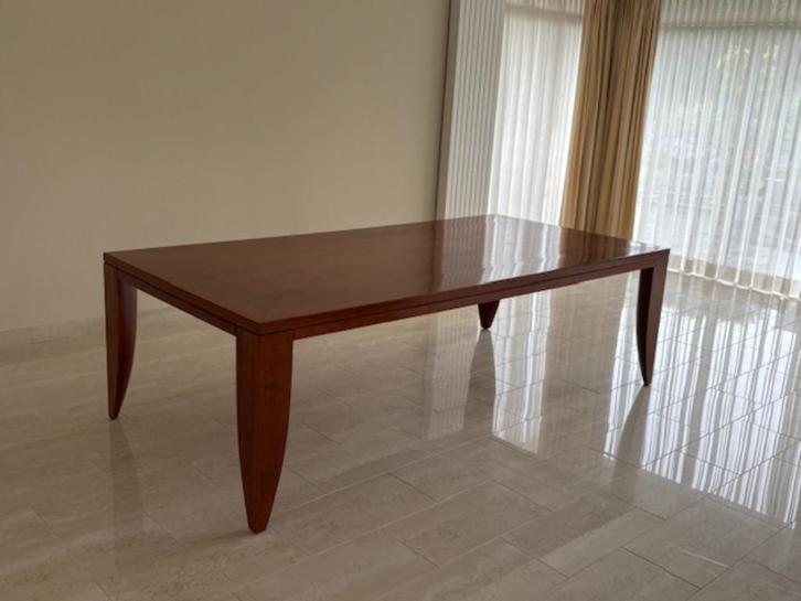 Eettafel kersen  250 x 120, Huis en Inrichting, Tafels | Eettafels, Gebruikt, 100 tot 150 cm, 200 cm of meer, Vijf personen of meer