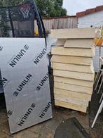 12 x Pir platen 120x60 cm, Doe-het-zelf en Verbouw, Isolatie en Afdichting, Ophalen, Gebruikt, Hardschuim (Pir), 8 tot 12 cm
