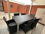 Tuinmeubel, Overige materialen, 6 zitplaatsen, Ophalen of Verzenden, Zo goed als nieuw