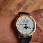 Blancpain moon faces 90s 750 goud, Sieraden, Tassen en Uiterlijk, Horloges | Heren, Overige merken, Polshorloge, Ophalen of Verzenden