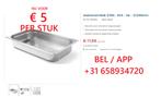 Gastronorm bakken € 5 p/st, Ophalen, Nieuw