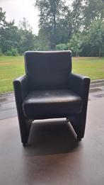 6x leren eetkamerstoel, Huis en Inrichting, Fauteuils, Ophalen, Gebruikt, Minder dan 75 cm