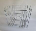vintage krantenbak  willi glaeser design, Huis en Inrichting, Woonaccessoires | Krantenbakken en Lectuurbakken, Ophalen of Verzenden