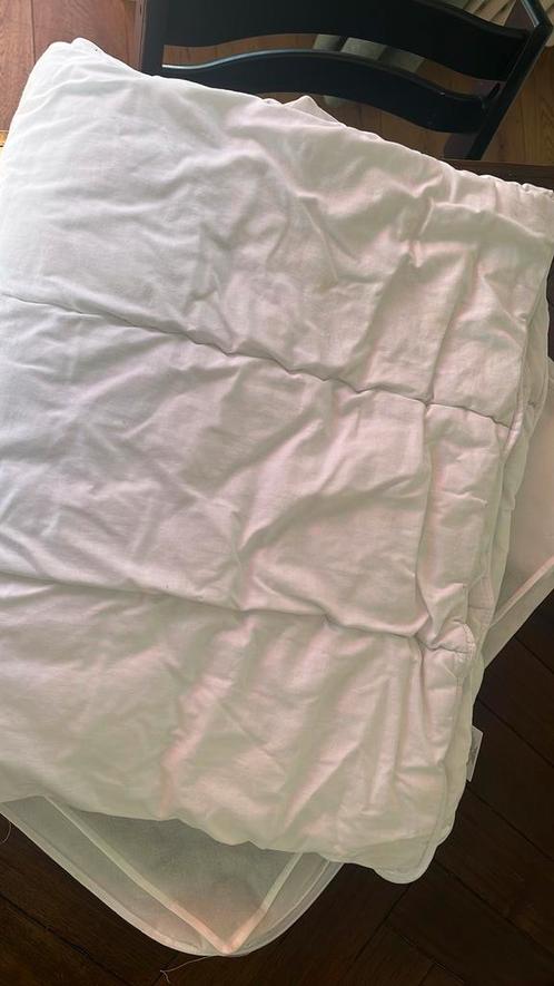 Peuter herfstdekbed in originele hoes 120x150, Kinderen en Baby's, Kinderkamer | Beddengoed, Gebruikt, Deken of Dekbed, Wit, Jongetje of Meisje