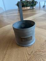 Oude Tinnen Maatbeker - 1/2 Liter, Antiek en Kunst, Antiek | Tin, Ophalen of Verzenden
