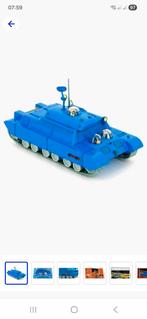 Gezocht: de blauwe tank van Kuifje, Verzamelen, Ophalen of Verzenden, Zo goed als nieuw, Overige typen