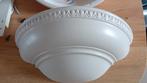 Gipsen Muurlamp 2 stuks, Huis en Inrichting, Ophalen of Verzenden, Zo goed als nieuw, Overige materialen, Klassiek
