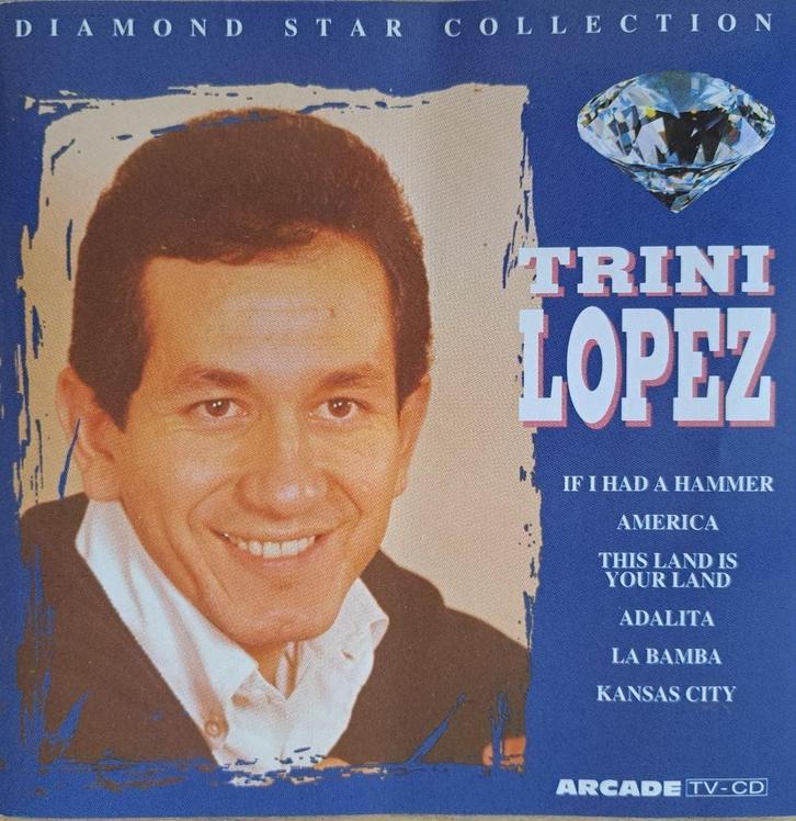 cd Trini Lopez - Diamond star collection, Cd's en Dvd's, Cd's | Pop, Zo goed als nieuw, 1960 tot 1980, Ophalen of Verzenden