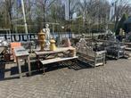 * OPRUIMING * ANTIEKE TUINMEUBELEN TAFELS STOELEN DECORATIE, Ophalen