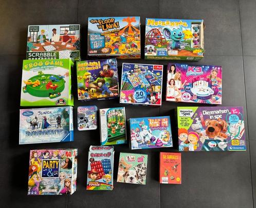 Spellen te koop - 16 stuks compleet!, Hobby en Vrije tijd, Gezelschapsspellen | Bordspellen, Gebruikt, Ophalen of Verzenden
