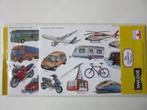 Zc37 STICKERS HOBBY KAARTEN MAKEN AGENDA VERSIEREN TRANSPORT, Ophalen of Verzenden, Nieuw, Auto of Motor