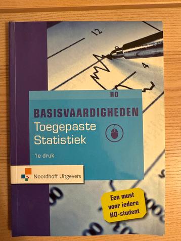 Basisvaardigheden Toegepaste Statistiek - 1e druk beschikbaar voor biedingen