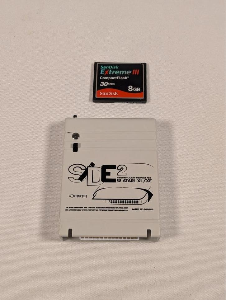 Lotharek SIDE2 – Compact Flash Adapter voor Atari XL/XE, Computers en Software, Vintage Computers, Ophalen of Verzenden