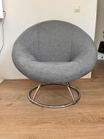 Leenbakker design fauteuil grijs, Ophalen, Gebruikt, Design, 75 tot 100 cm