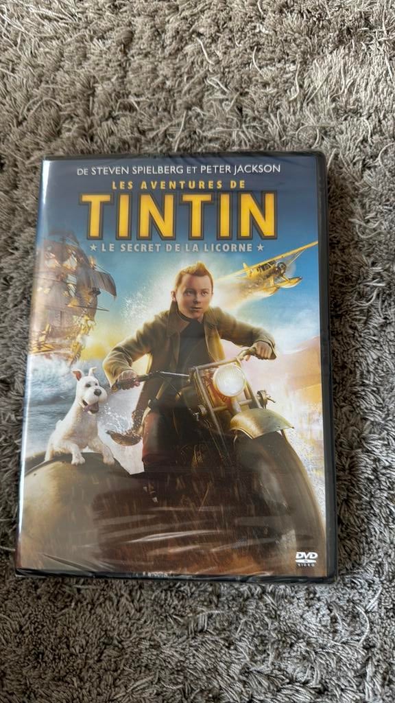 Dvd Tintin - sealed, Alle leeftijden, Ophalen of Verzenden, Zo goed als nieuw