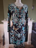 K-Design K Design zwart Aqua kleur jurk mt L gratis verz NL, Kleding | Dames, Jurken, K-design, Verzenden, Zwart, Maat 46/48 (XL) of groter