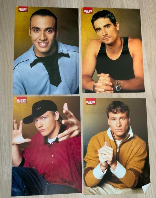 Posterserie Backstreet Boys, Verzamelen, Posters, Gebruikt, Muziek, A4 of kleiner, Rechthoekig Staand, Verzenden